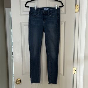 PAIGE Women's Deep Indigo Skinny Jeans